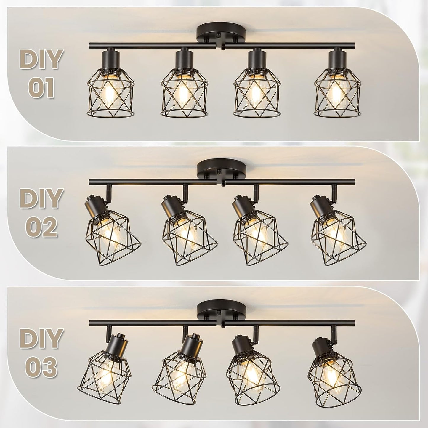 Adjustable Farmhouse Wall Sconce – Multi-Directional Light 💡🏡