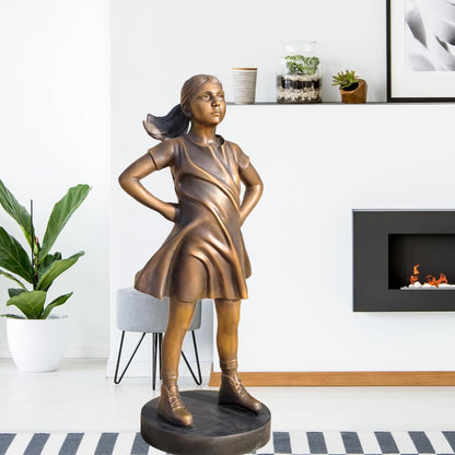 Fearless Girl Bronze Sculpture 🗽✨