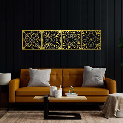 Wrought Scroll Wall Art – Minimalist Home Decor 🖤🏡