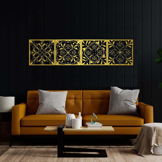 Wrought Scroll Wall Art – Minimalist Home Decor 🖤🏡
