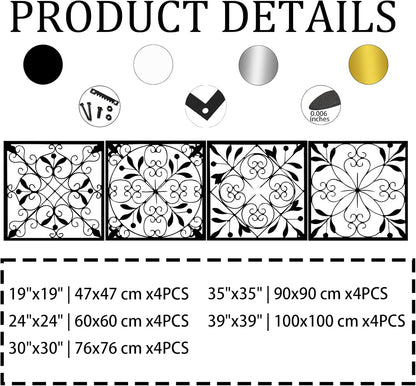 Wrought Scroll Wall Art – Minimalist Home Decor 🖤🏡
