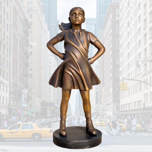 Fearless Girl Bronze Sculpture 🗽✨