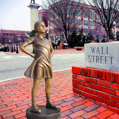 Fearless Girl Bronze Sculpture 🗽✨